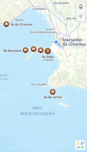 les îles Marseille